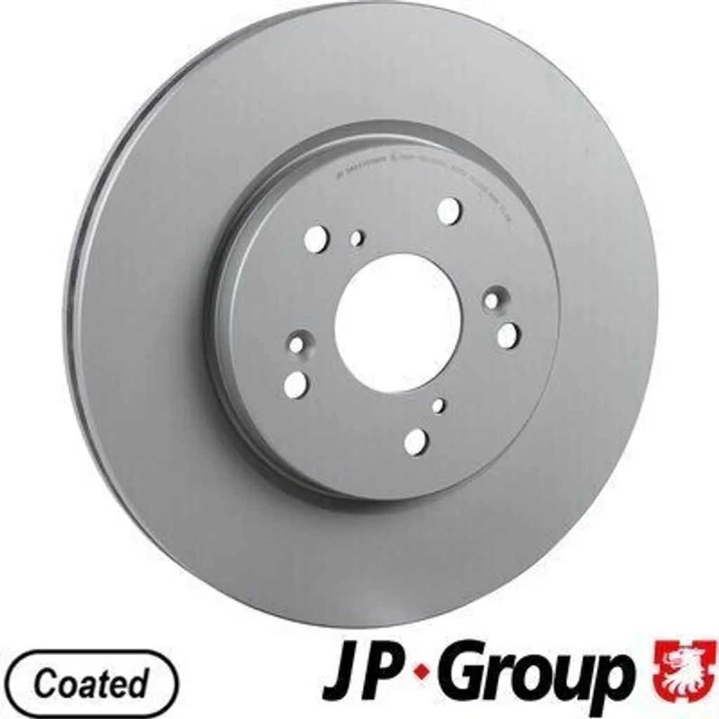 Stopper les Vibrations : Disques de Frein Avant 296mm pour HONDA CR-V III