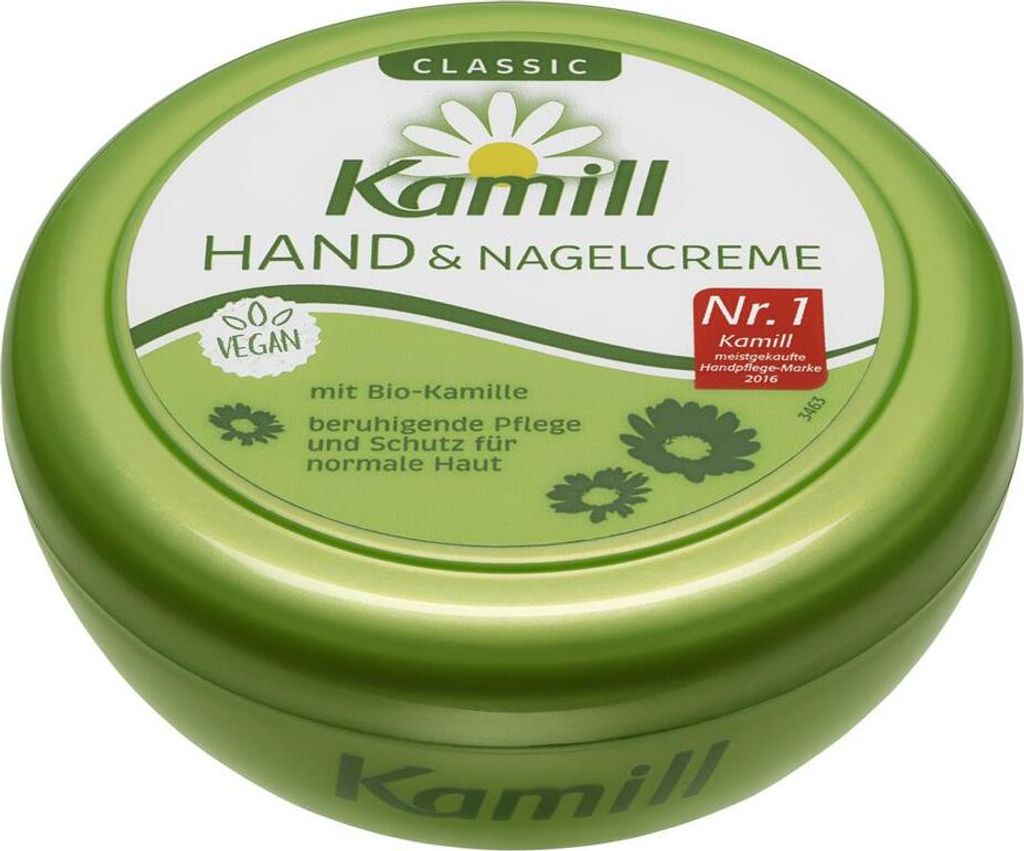 Kamill, Hand und Nagel Creme 150ml, Classic