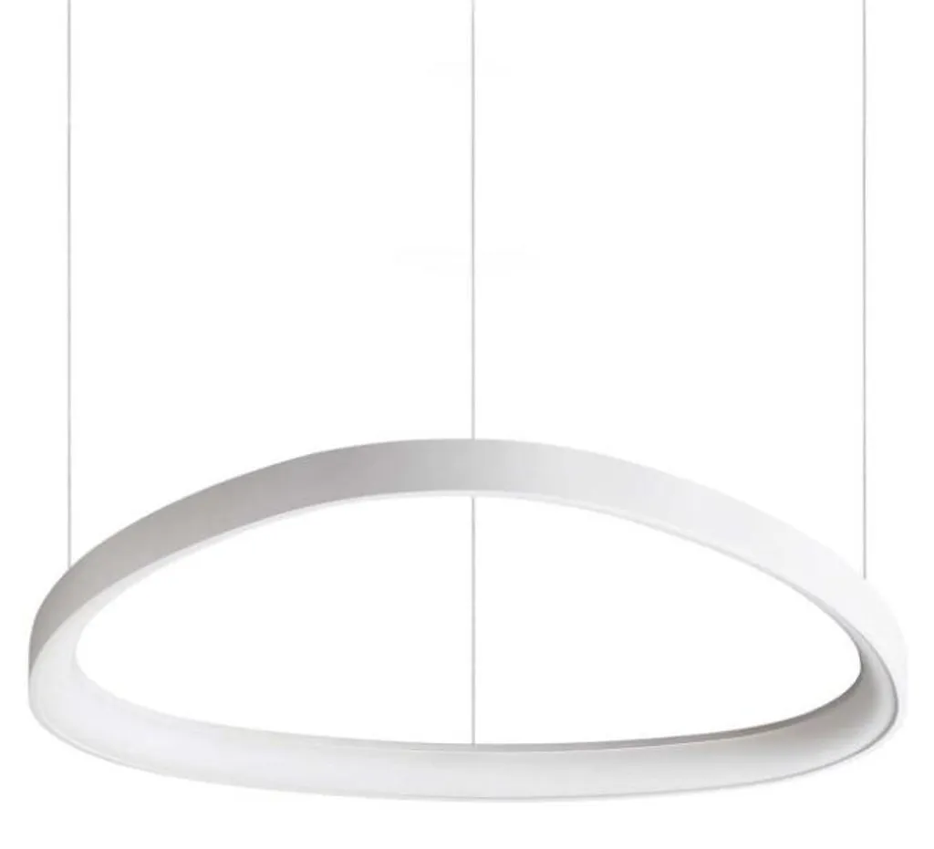 Suspension Gemini Métal LED 48W 3000K Blanc Chaud Lustre Design IP20