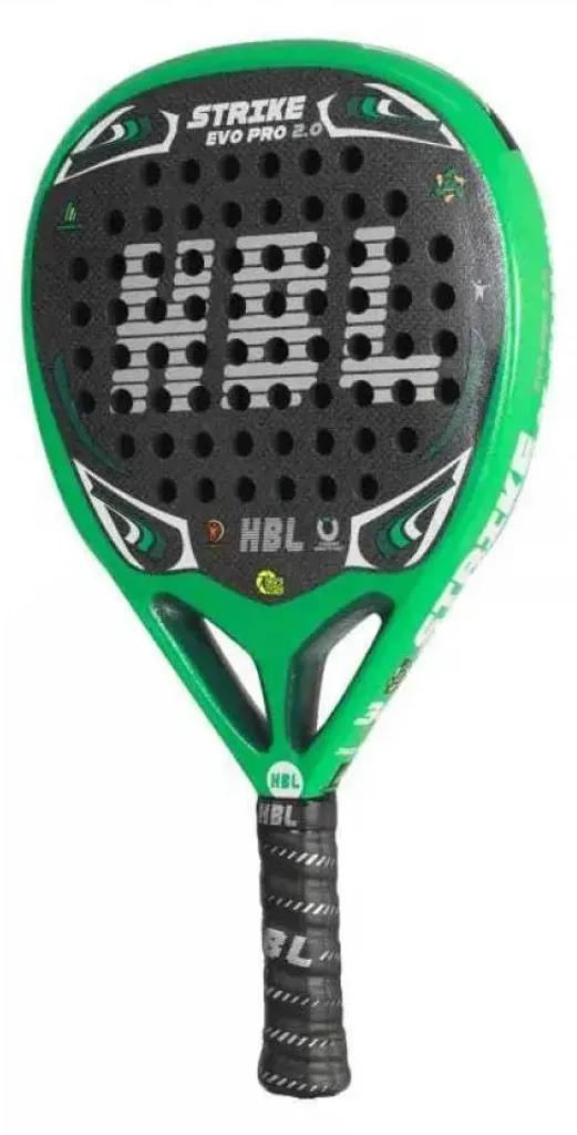 Raquette de Padel Hbl Strike Evo Pro 2.0 Vert - Équilibre et Précision