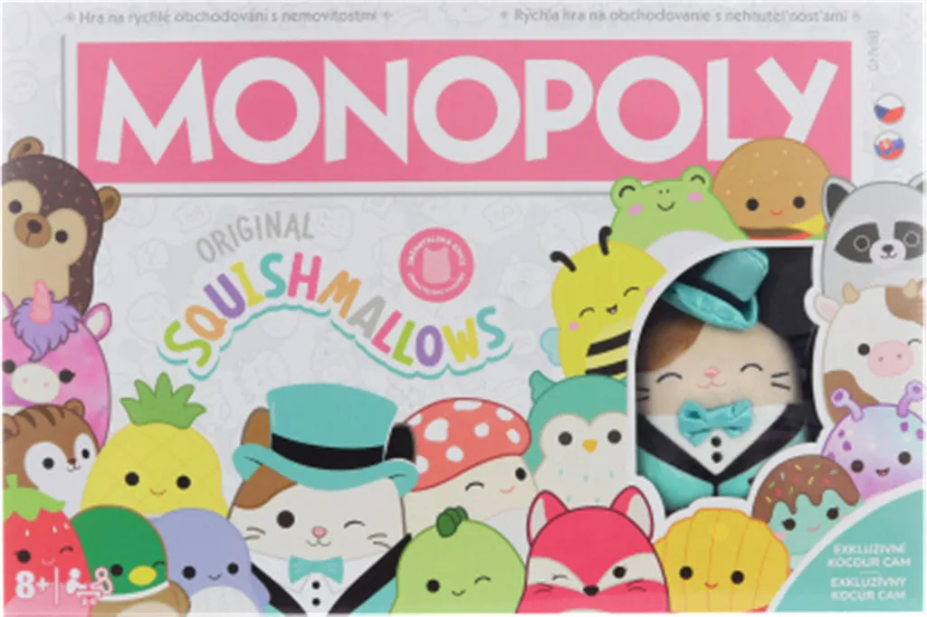Jeu de société Monopoly Squishmallows - Édition Collector Hasbro Gaming