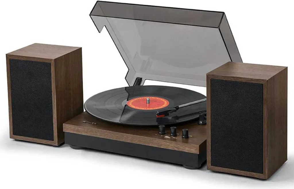 Tourne-disque Bluetooth Muse MT-108BT Platine stéréo encodeur USB - 4