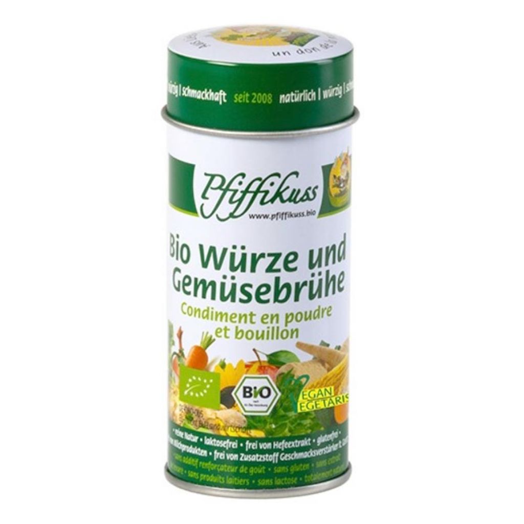 Würze und Gemüsebrühe - Tischdose 80g