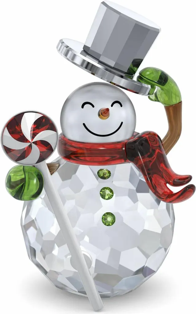 Déco Noël Durable Swarovski Bonhomme de Neige 5655434 de Qualité