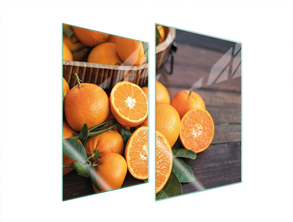 Glasschutzplatte Für Küche 2X35X52 Obst