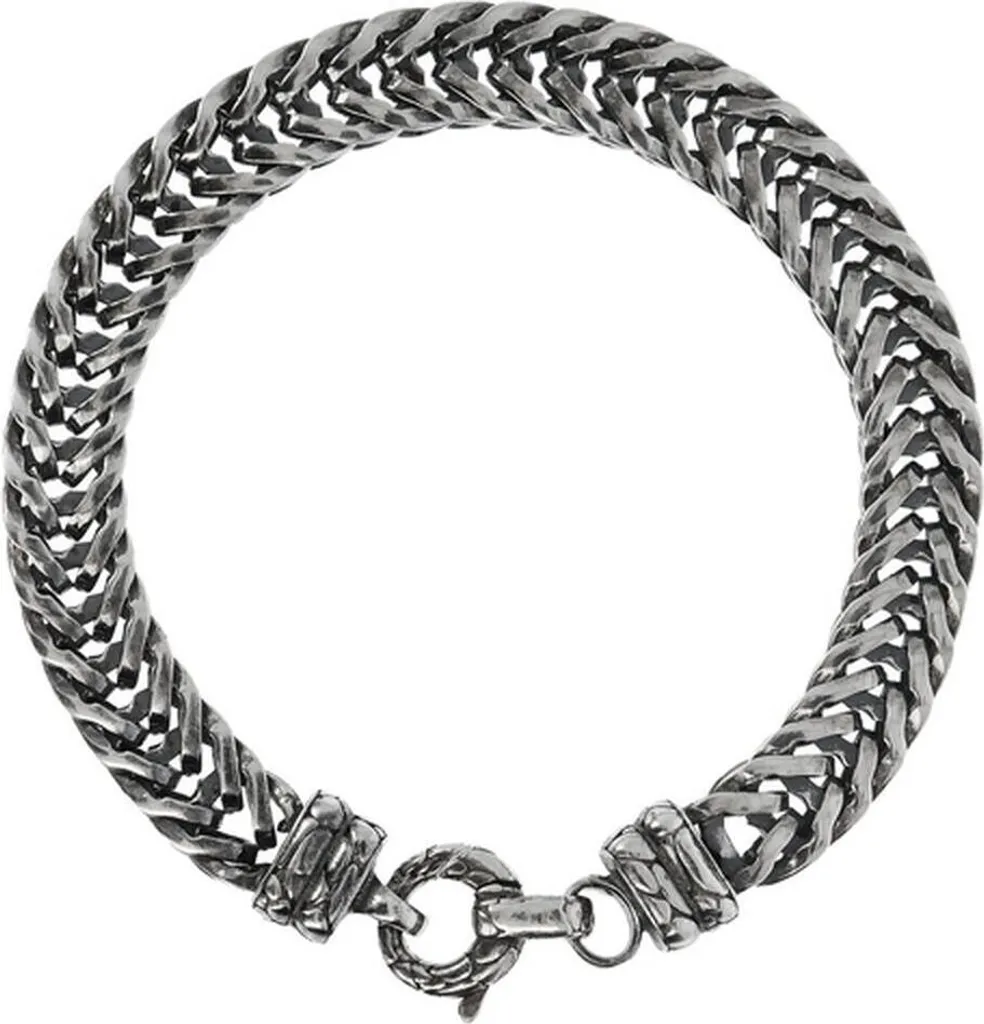 Bracelet Jonc Albert M. pour Femme en Argent Massif Modèle WSOX00360
