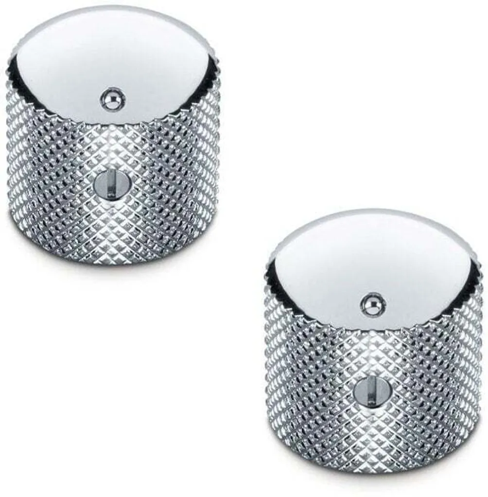 Bouton Schaller Dome dechromé pour remplacement et personnalisation lutherie
