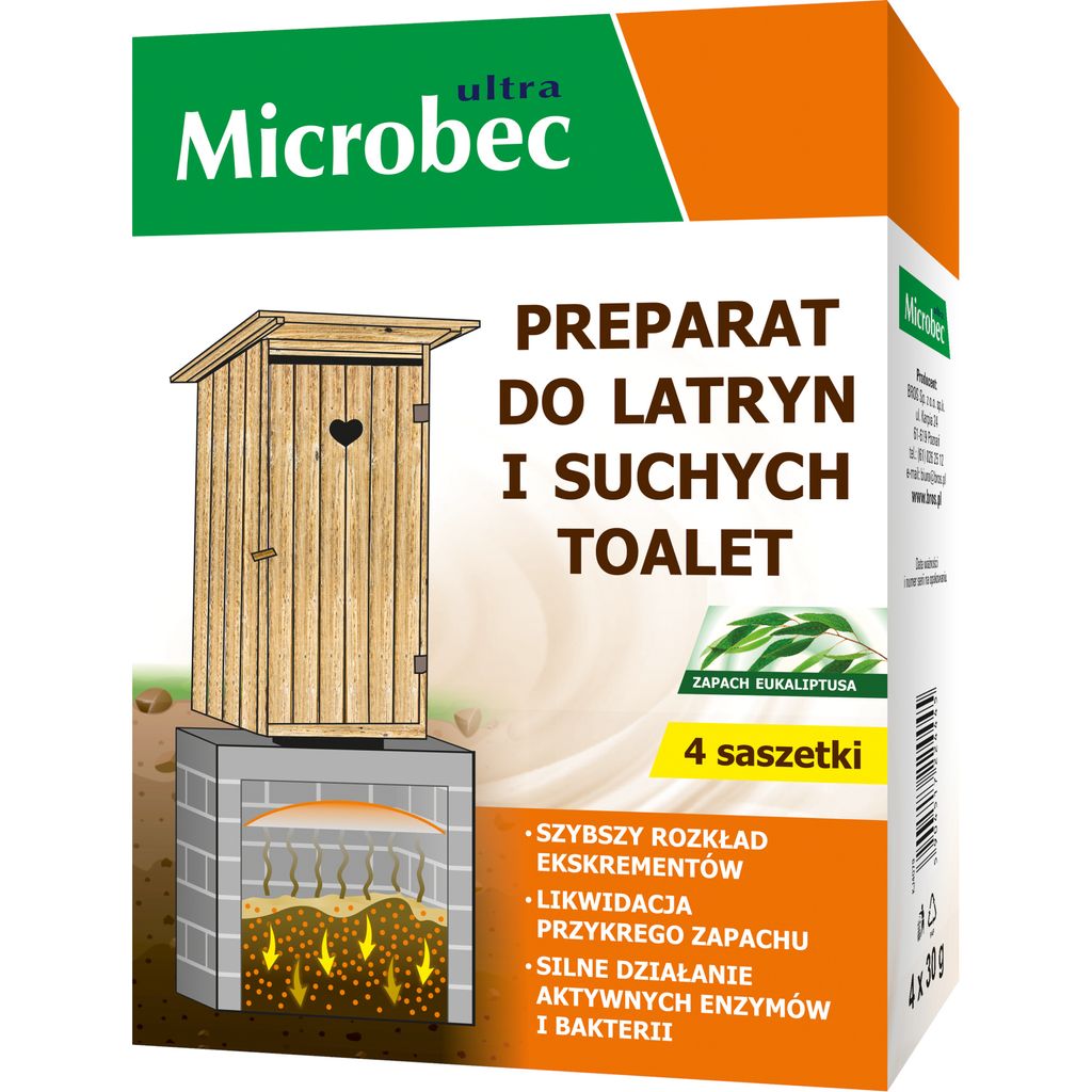 Microbec Ultra Präparat für Latrinen und Trockentoiletten 4 Produktbild 