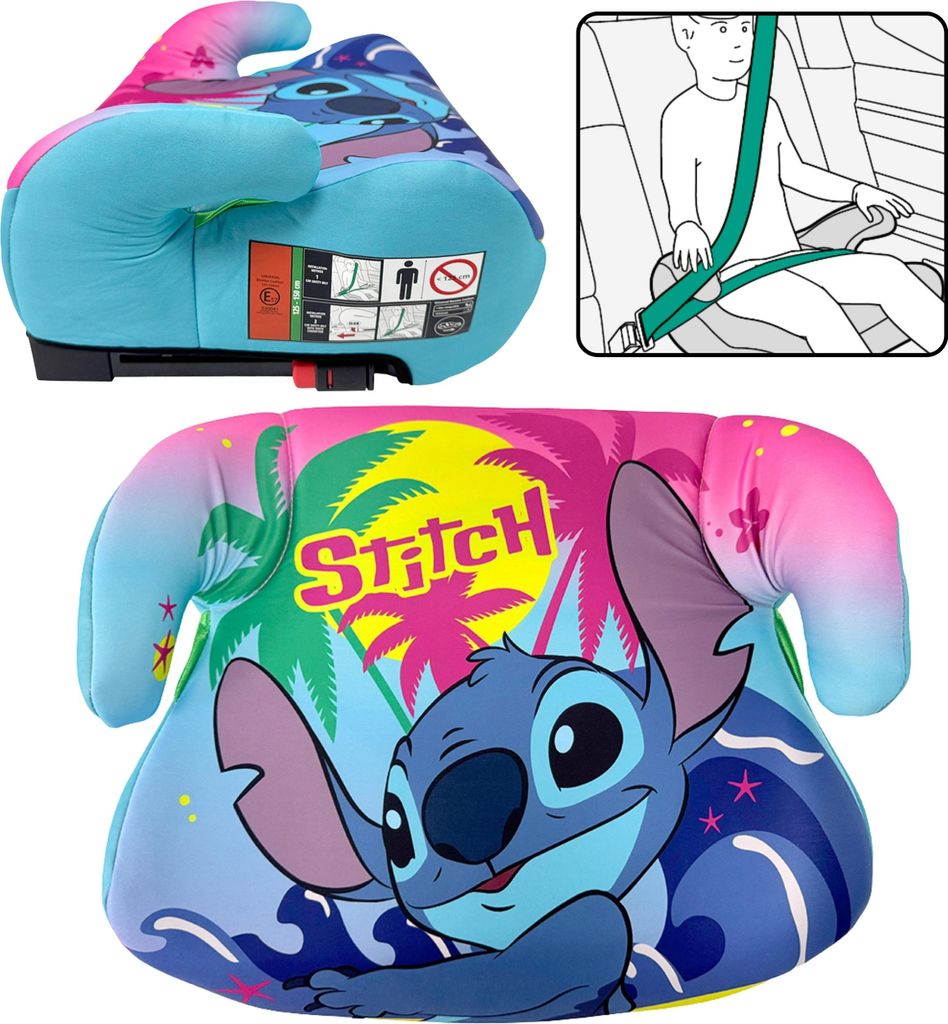 Disney Lilo & Stitch ISOFIX-Kindersitz für Mädchen, 22–36 kg (125–150 cm)