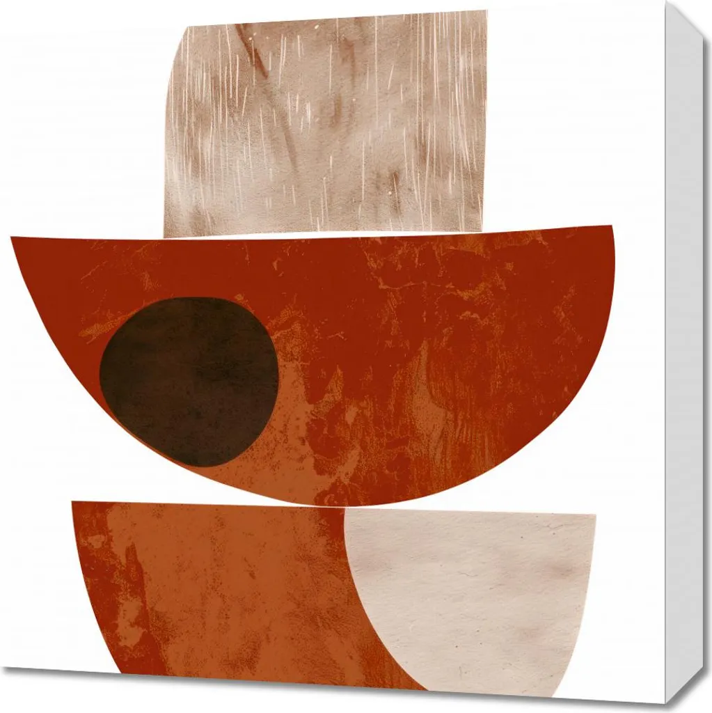 Quadro 50x50 cm Strato terroso