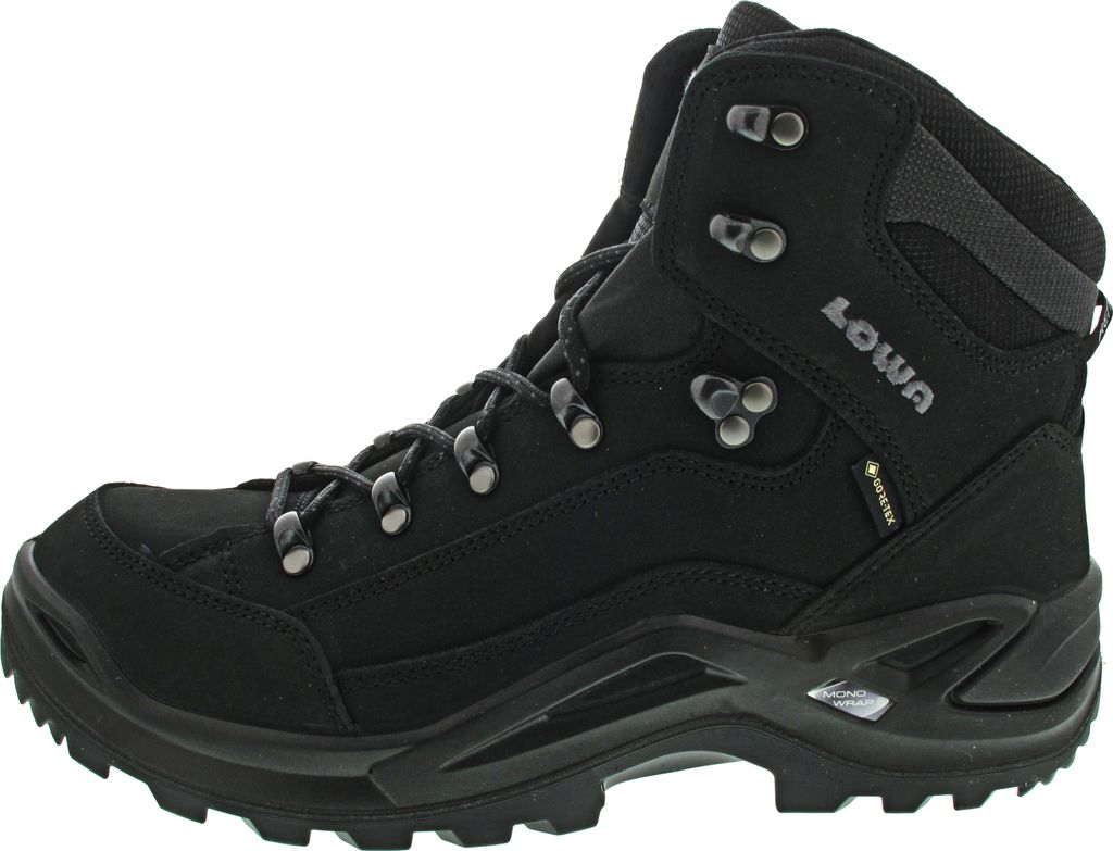 Lowa Renegade GTX Mid 3109459999 (11.5/schwarz-schwarz) Produktbild 