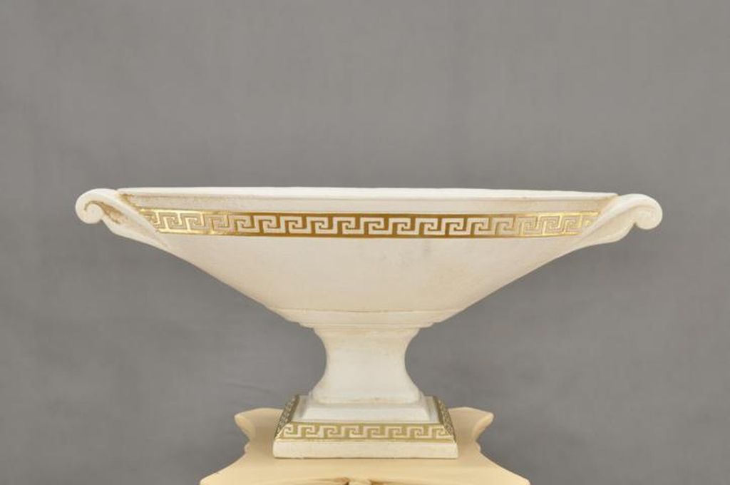 Design XXL Obst Schale Vase Ellipse Vasen Antik Schalen Deko Dekoration Medusa