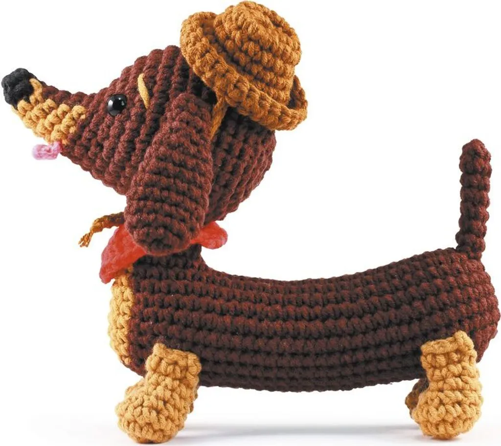 Graine Creative Bassotto Amigurumi Kit | Hobby Creativo Uncinetto