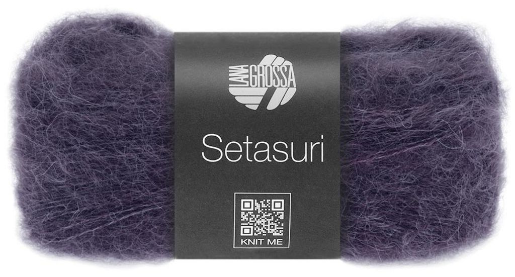 Lana Grossa - Setasuri 0074 violettblau Produktbild 