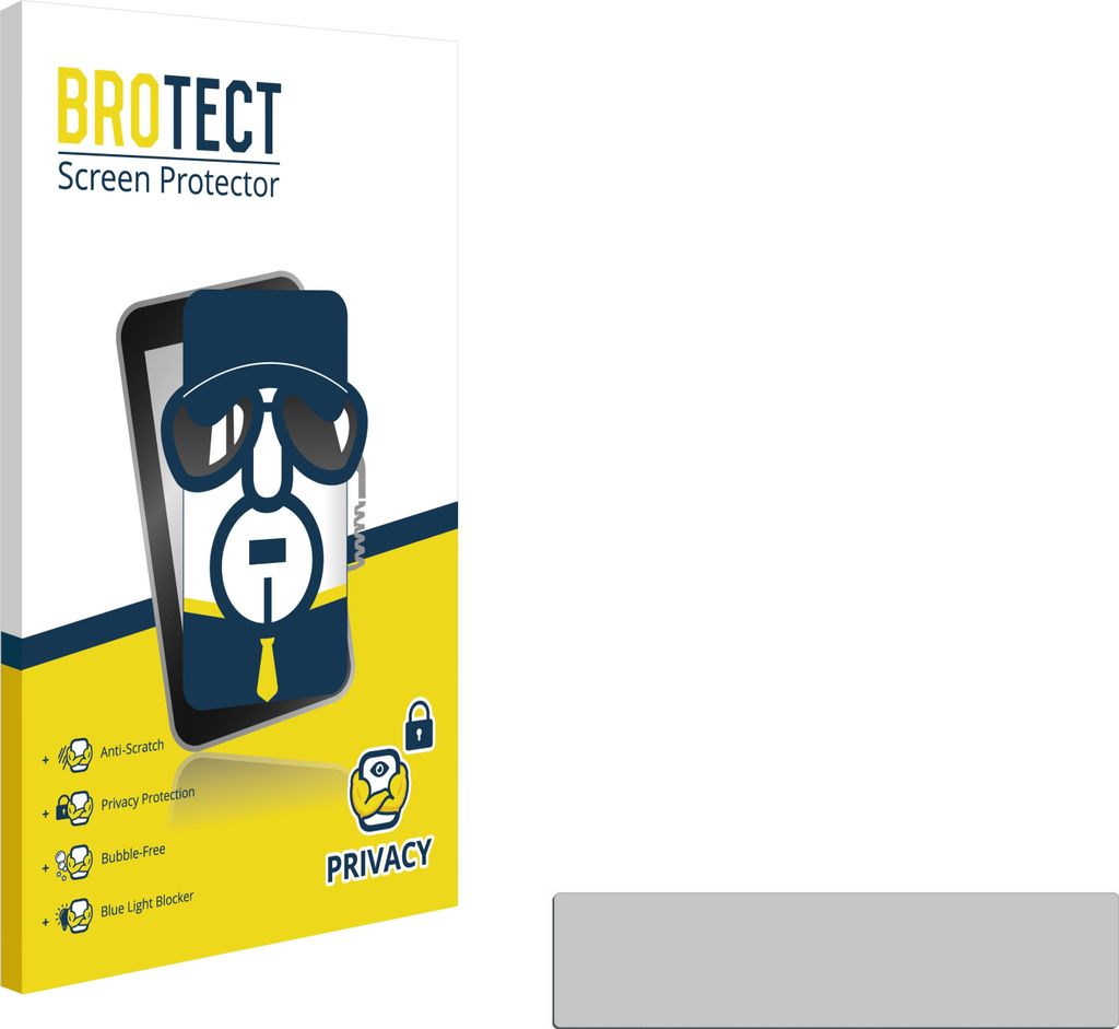 BROTECT Sichtschutzfolie für Waveshare 11.9" Anti-Spy Privacy Sichtschutz Blickschutz Folie Blaulicht-Schutz