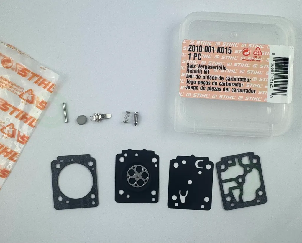 Kit membranes Z010001K015 haute résistance pour STIHL MS172 et MS212