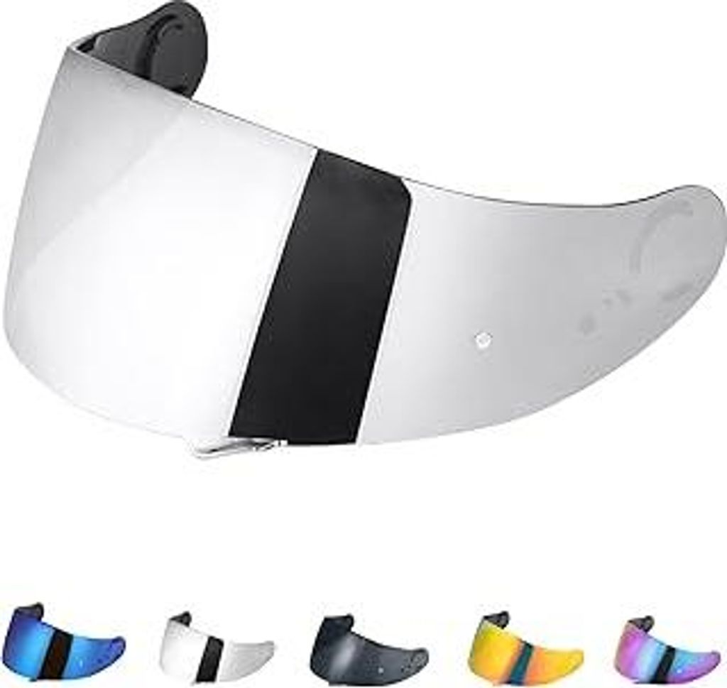 Motorradhelm Visier für GT Air Neotec CNS-1 TC-5 TC-9 GT Air 2,Helmvisier Motorrad Windschutz Helm Objektiv Visier Vollgesichts,Helmvisiere Zubeh...