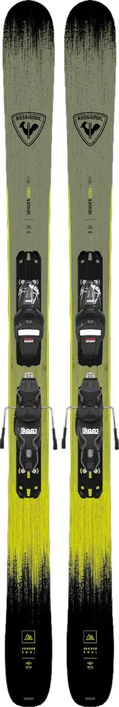 Skis de Freeride Rossignol Sender Soul Pro 150 cm Jaunes avec Fixations