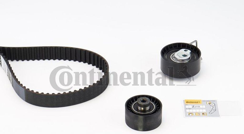 CONTINENTAL CTAM CT1065K3 Zahnriemensatz OE 0831P8 kompatibel mit Berlingo, C-Elysee, C2, C3, C4er, C4, Xsara, 1007, 206, 301, 307, 308, Partner