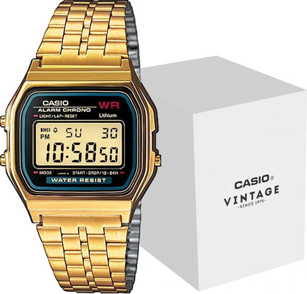 Casio A159WGEA-1EF Alarm-Chrono Digitaluhr Produktbild 