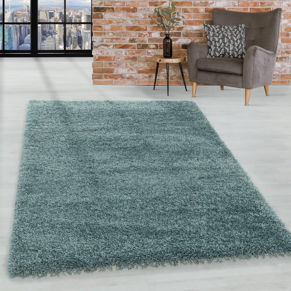 Homebyhome Tapis à Poils Longs Shaggy Uni Moderne Doux Image du produit 