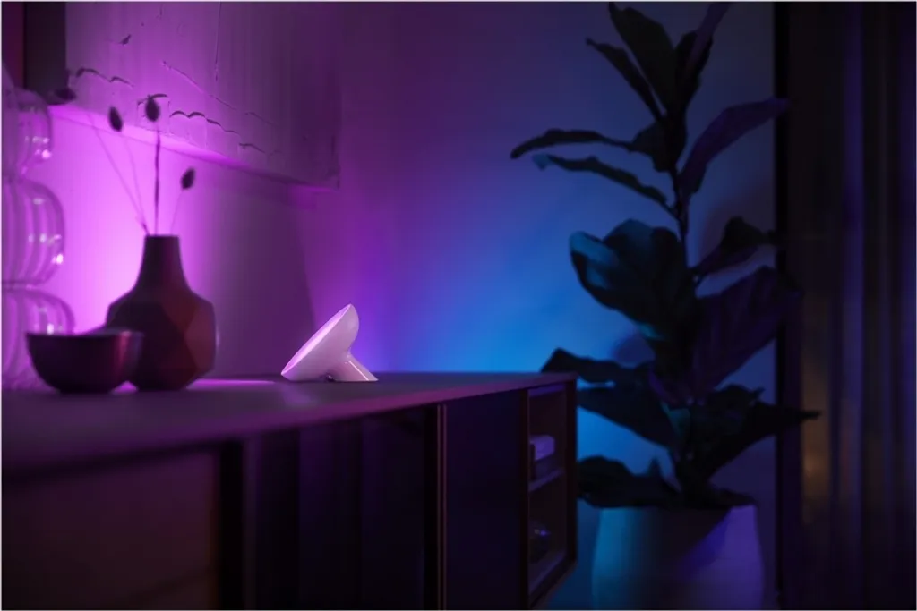 Philips Hue Bloom Lampe de table blanche LED connectée White & Color Ambiance - 17