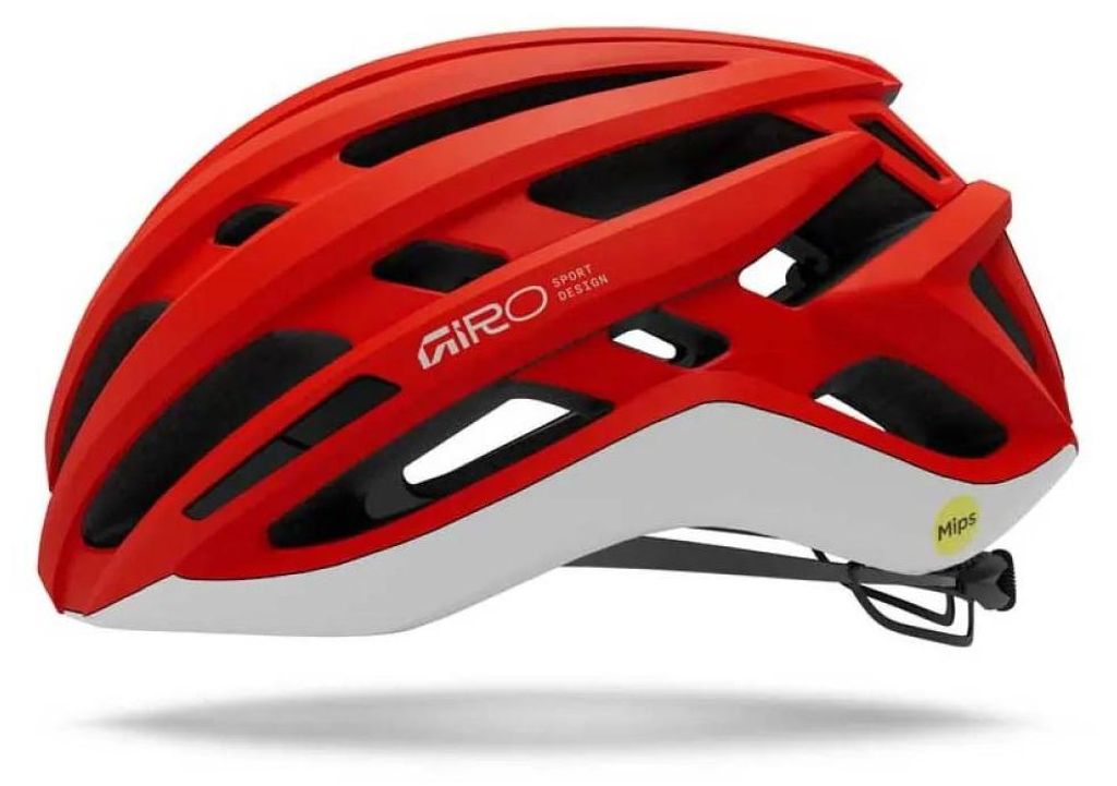 Casco da strada Giro Agilis Mips, modello Mat, rosso Immagine del prodotto 