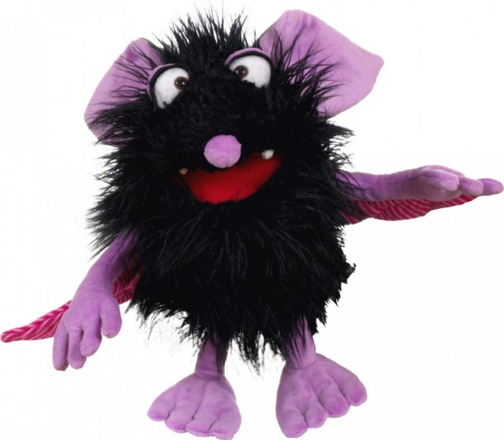 Bammel Fledermaus Bauchredner Handpuppe