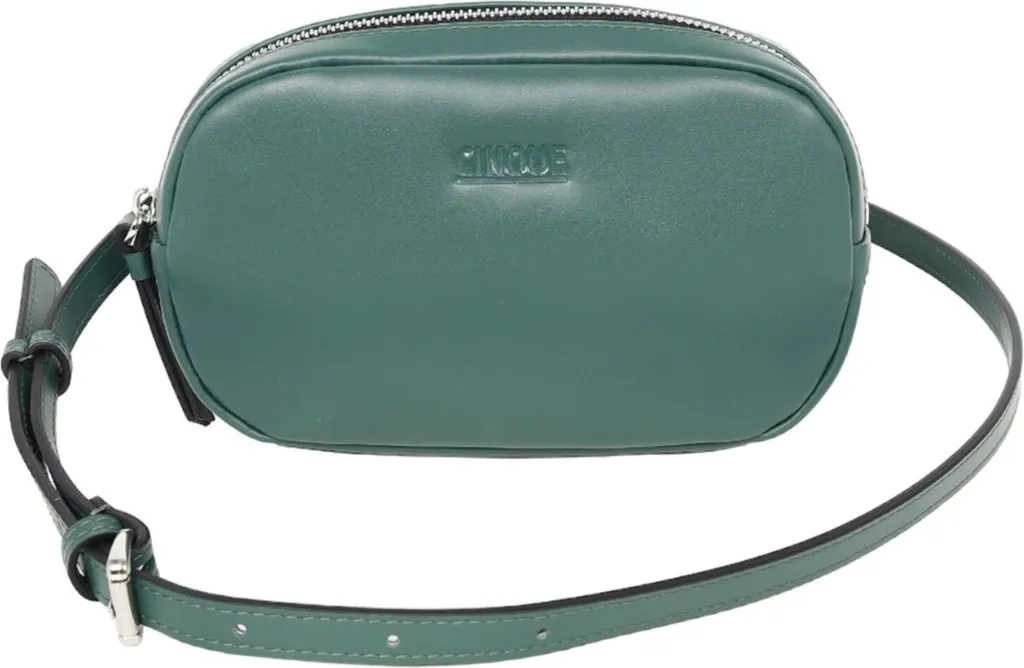 CINQUE Diane Crossbag Sac à Épaule Bandoulière Cuir Vert pour Soirée
