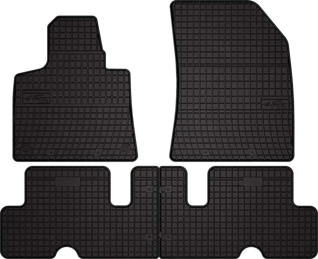 Set Tappetini Gomma Citroen C4 Picasso II 2013-2019 - Protezione Totale