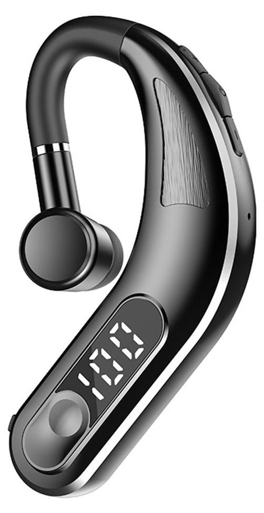 Bluetooth-Headset Einohr Schwarz, Bluetooth 5.2 Mit Produktbild 