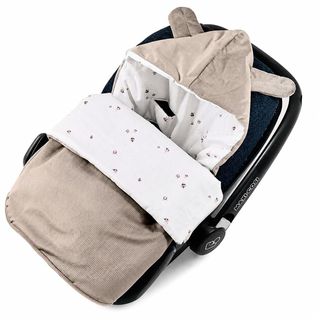 Fußsack für Babyschale Leicht Ganzjährig Frühling Sommer Produktbild 