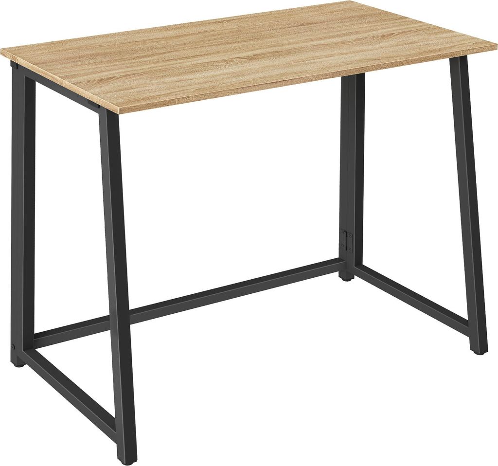 MAX 1.0 Computertisch - Sonoma / Schwarze Beine