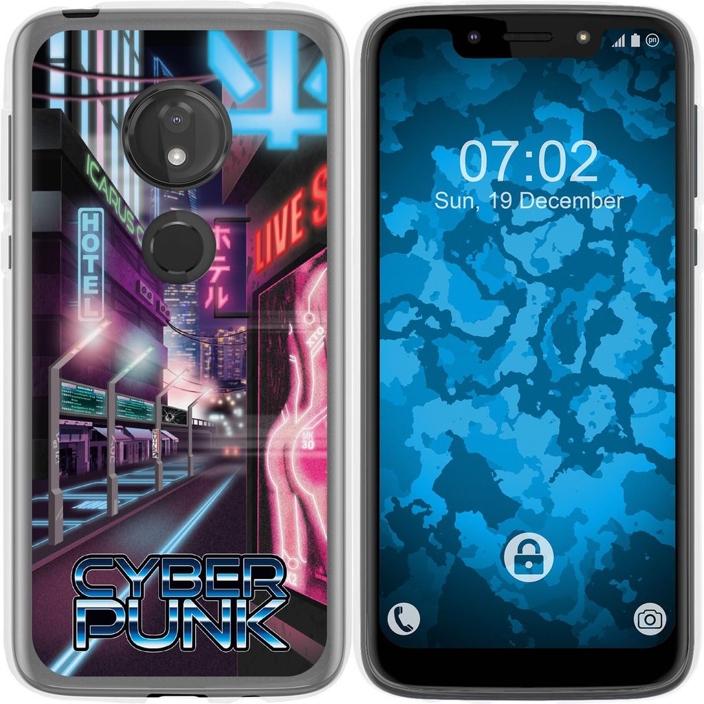 PhoneNatic Case kompatibel mit Motorola Moto G7 Play Produktbild 