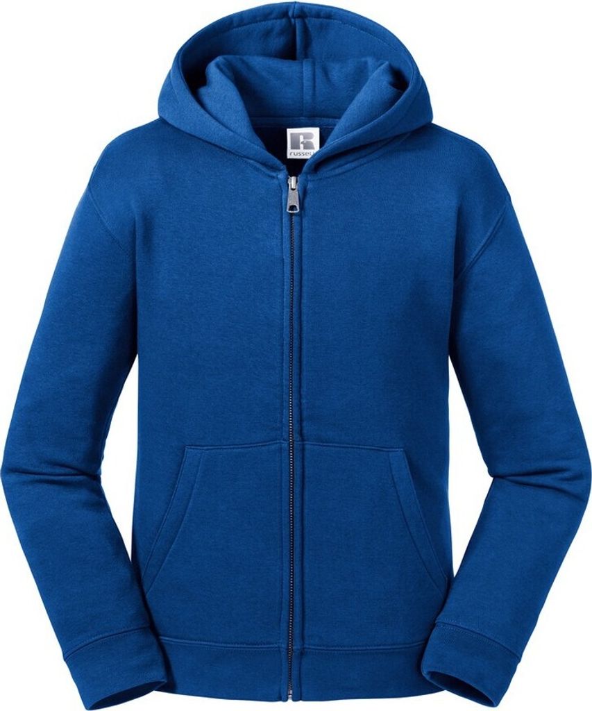 Russell Kinder Authentic Zip Kapuzenjacke PC4024 (11-12 Jahre (152)) (Königsblau)