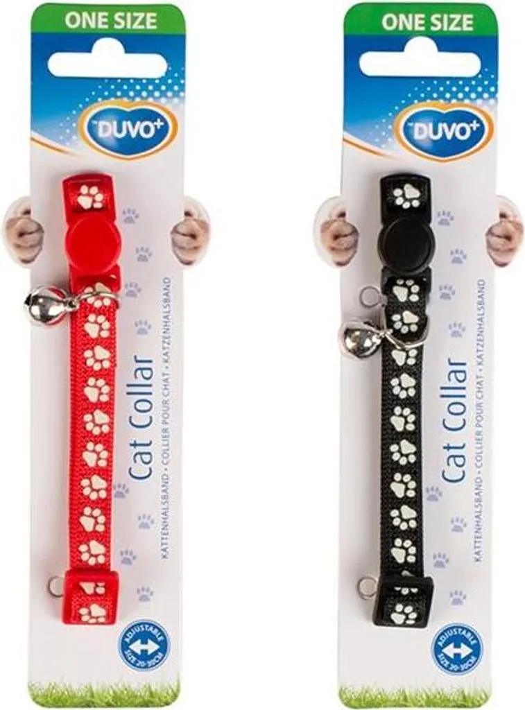 Collare Gatto Nylon DUVO+ Calze 20-30cm - Sicurezza e Stile per Mici