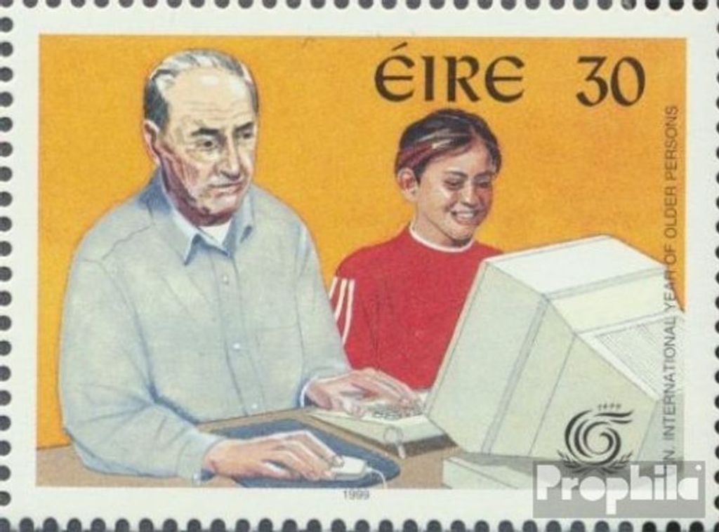 Briefmarken Irland 1999 Mi 1148 (kompl.Ausg.) postfrisch Jahr der Senioren