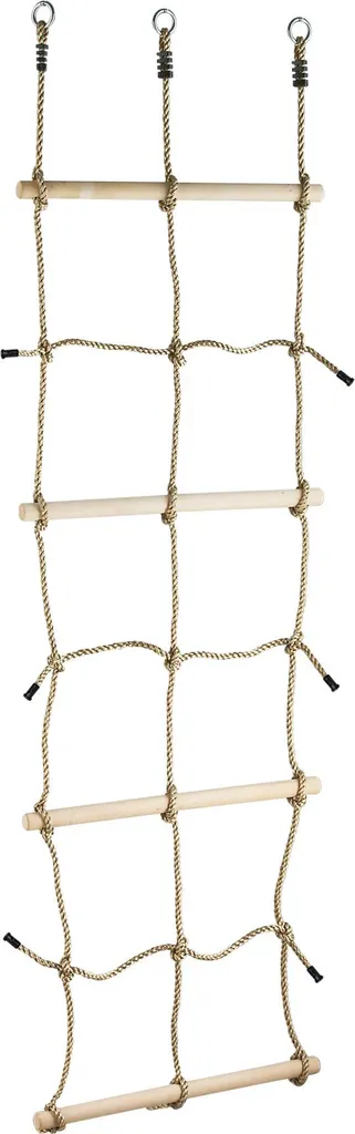 OFFERTA Rete Arrampicata 56x200 cm con Pali - Gioco Esterno Bambini