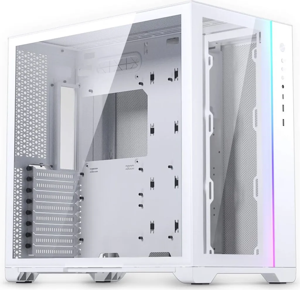Boîtier ATX Magniumgear NEO Qube v.2 Blanc ARGB avec Port USB-C 3.1 Haute Vitesse
