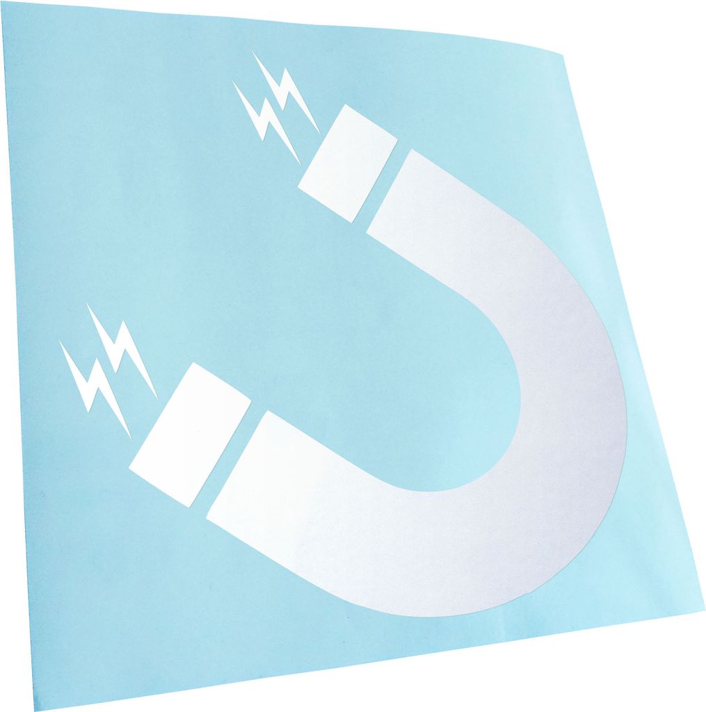 hauptsachebeklebt Kiwistar - Autoaufkleber - Magnet - Elektro - Energie Heckscheibe - Aufkleber für Auto Kfz Fahrrad, LKW, Truck Mofa