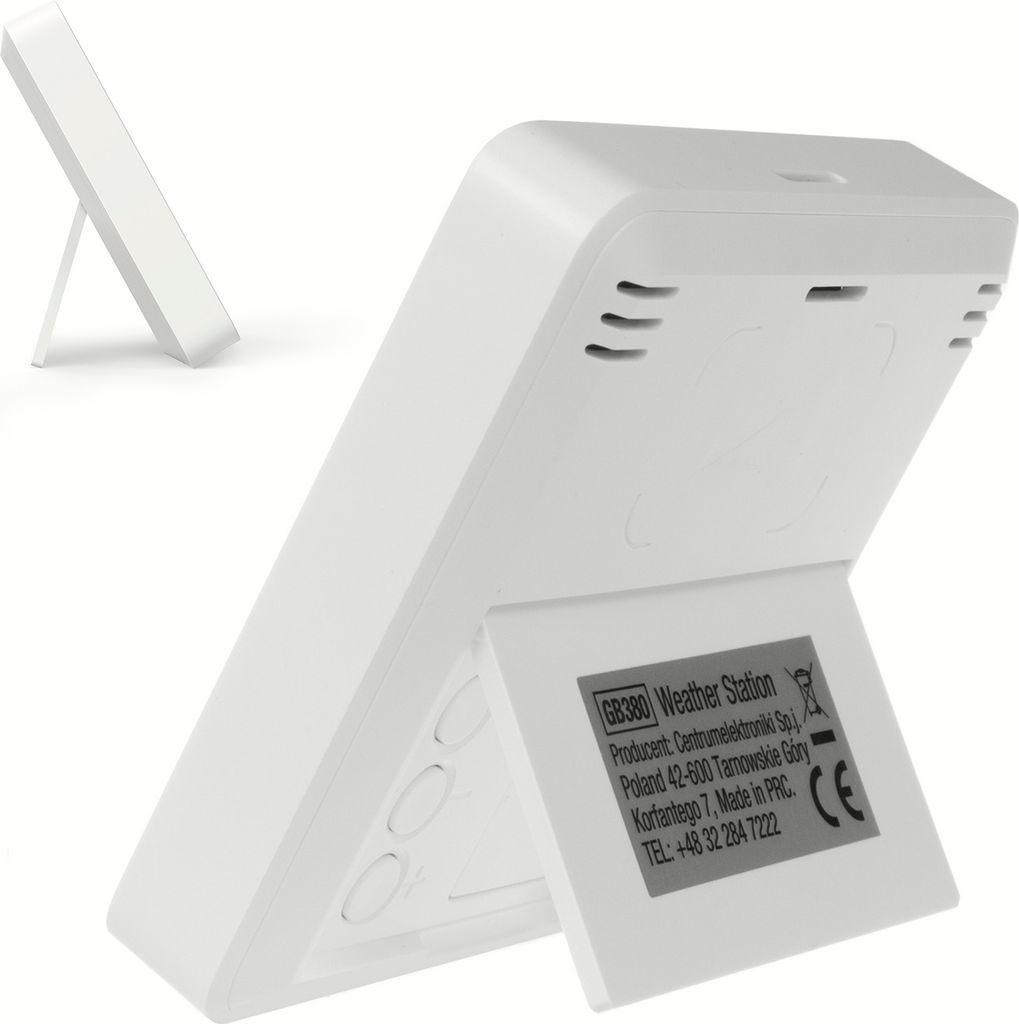 GreenBlue GB380 Teplomer/vlhkomer s funkciou hodín a dátumu Obrázok produktu 7