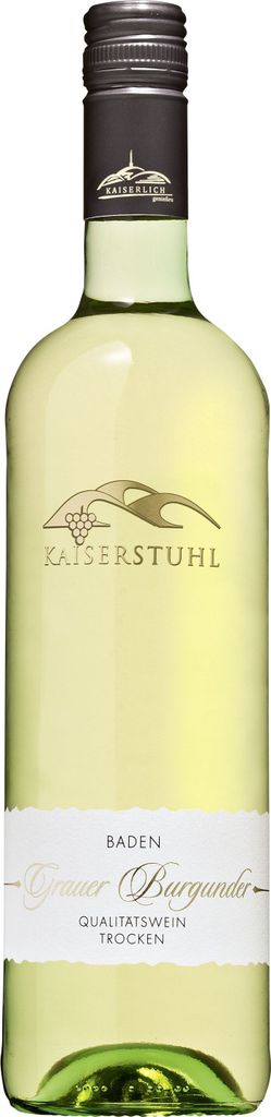 2016 Kaiserstuhl Grauburgunder QbA 0,75 l trocken Produktbild 