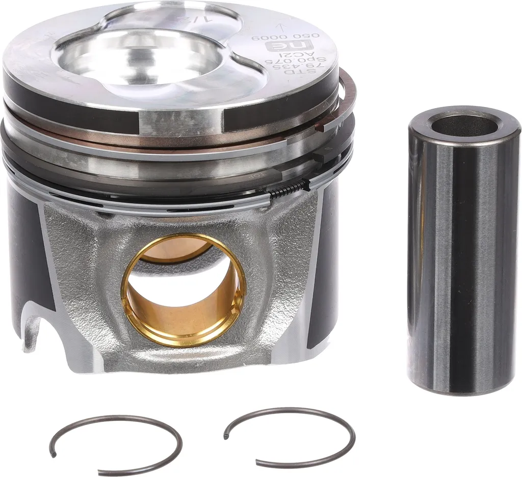 Piston robuste PM003200 avec segments pour moteurs VW et Audi