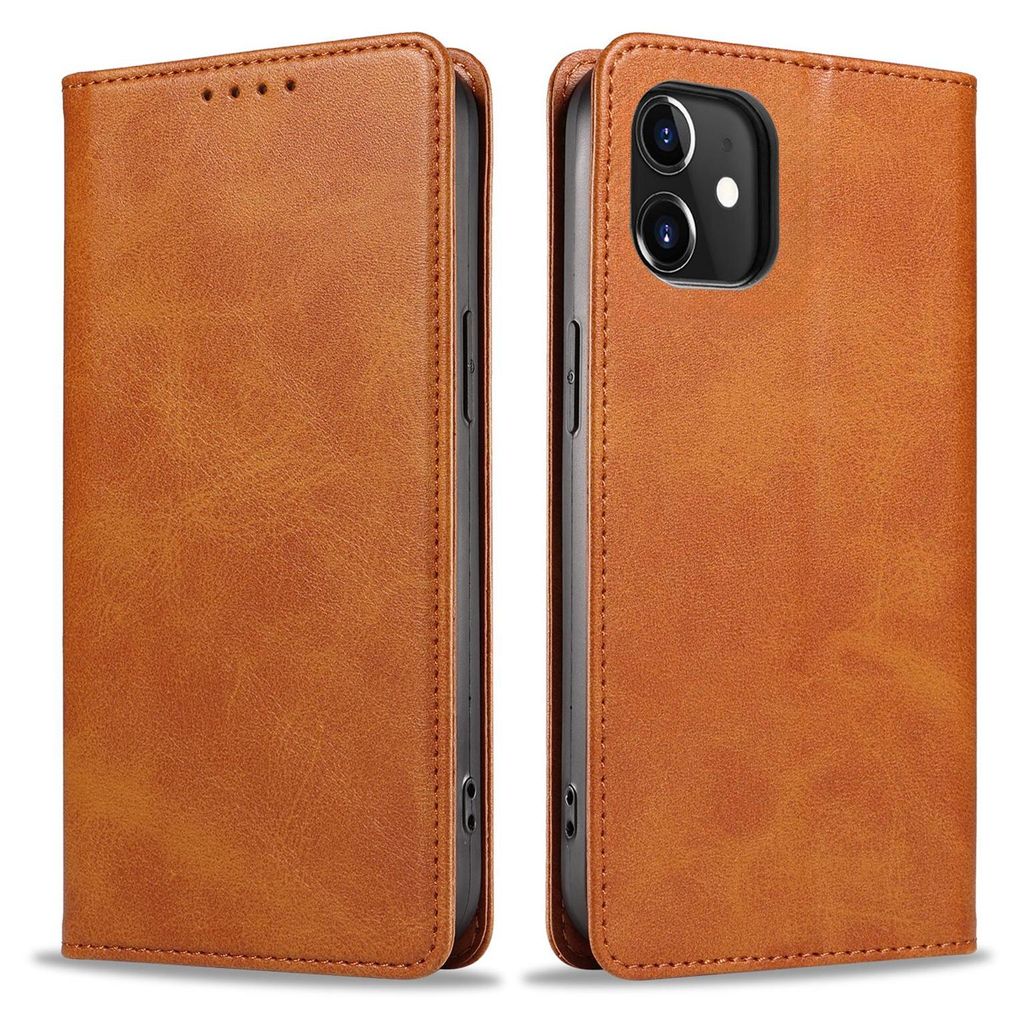 Handyhülle für Apple iPhone 12 / 12 Pro Kunstleder Flip Produktbild 