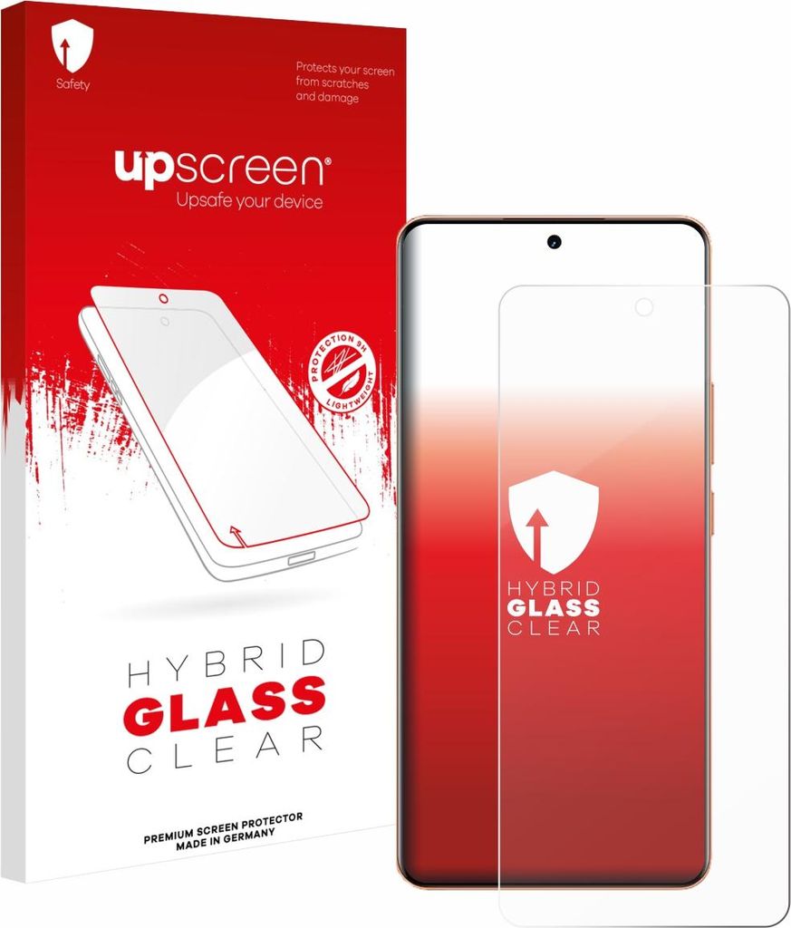 upscreen Schutzglas für realme P4 Pro 5G Schutzfolie Panzer Folie Glas Display Schutz klar