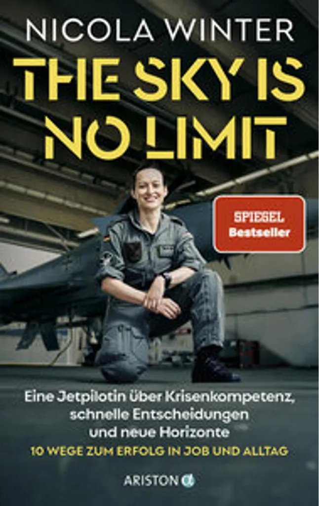 Affiche Décorative The Sky is No Limit - Poster Motivationnel 50x70cm