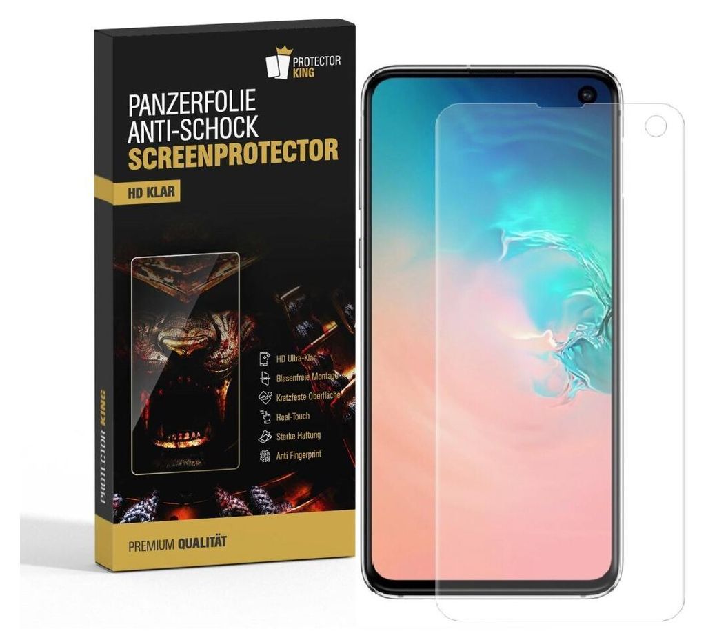 3x Panzerfolie für Samsung Galaxy S10e FULL COVER Displayschutzfolie HD KLAR