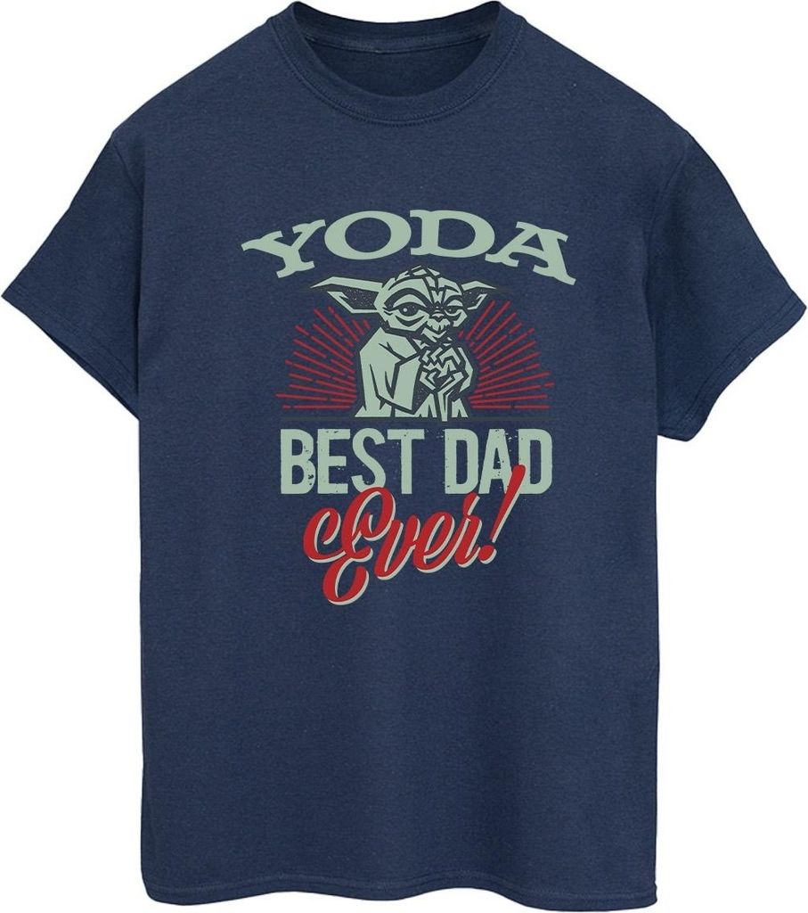 Star Wars - "Mandalorian Dad" T-Shirt für Damen BI49198 (XL) (Marineblau)