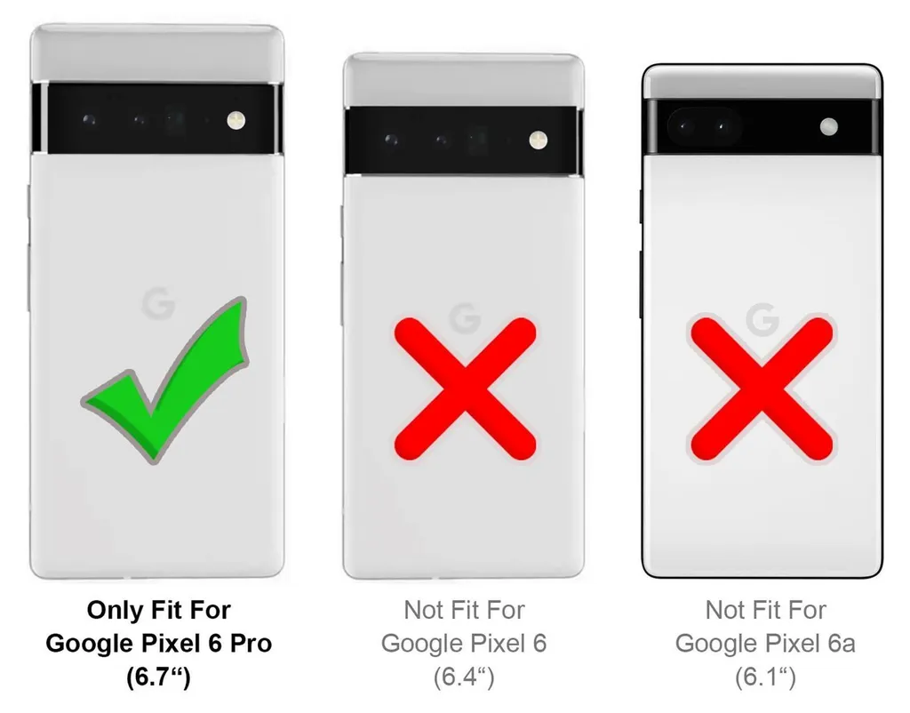 Custodia a Libro Google Pixel 6 Pro - Protezione Slim Flip Cover - 3