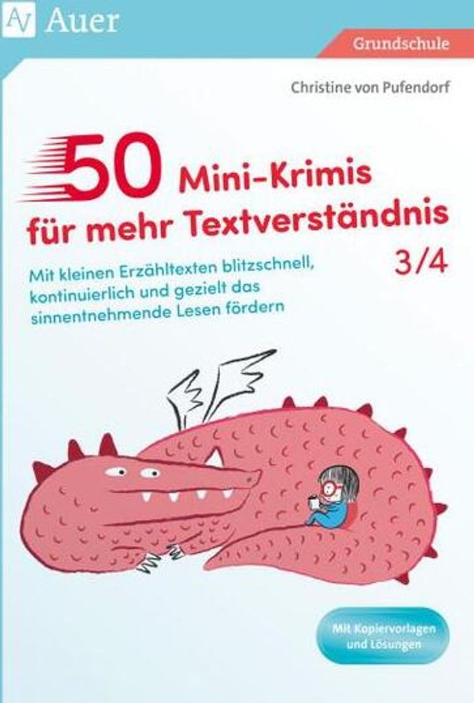 50 Mini-Krimis für mehr Textverständnis 3/4